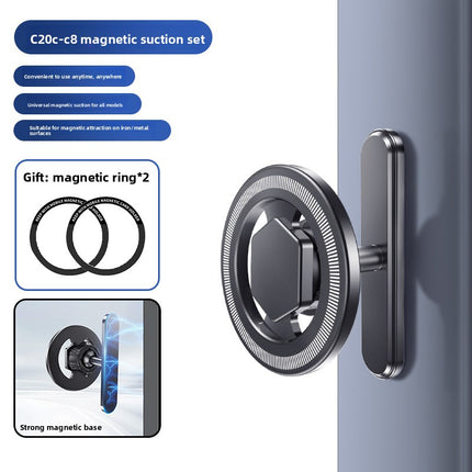 Universal Magnetic Phone Holder with Adjustable Clip