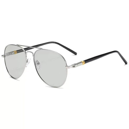 Retro Polarized Aviator Sunglasses