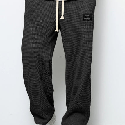 Mens Loose Fit Straight Leg Sweatpants