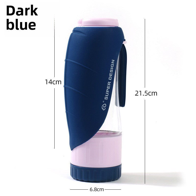 Collapsible Silicone Pet Food and Water Cup