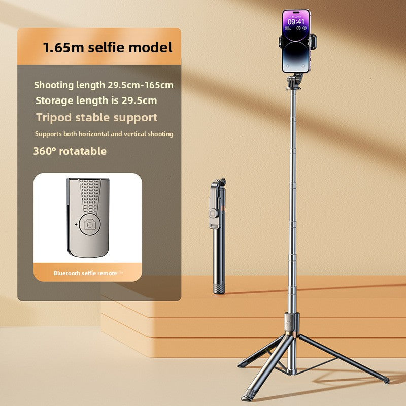 Anti-shake selfie stick phone holder