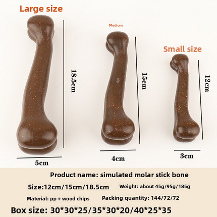 Pet Dog Chew Toy Bone Stick