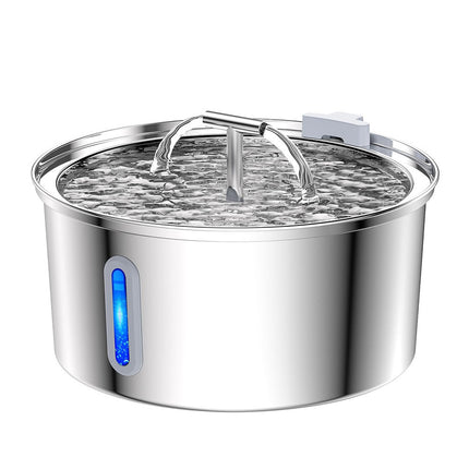 Stainless Steel Pet Water Fountain Dispenser