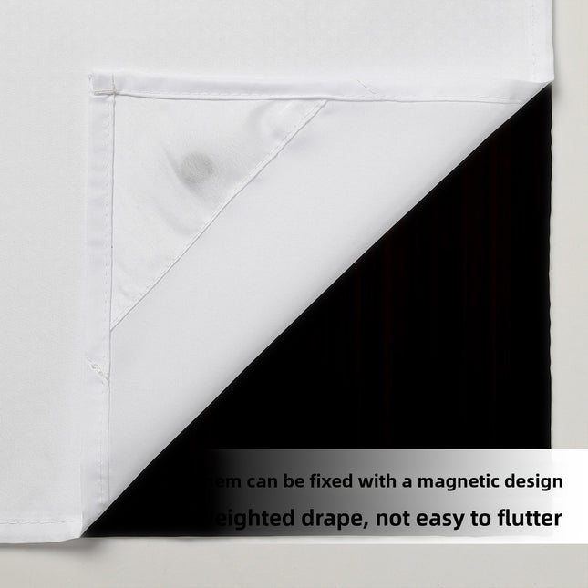 Double Layer Gradient Digital Print Shower Curtain