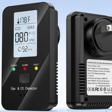 4-in-1 Gas Carbon Monoxide Smoke Detector