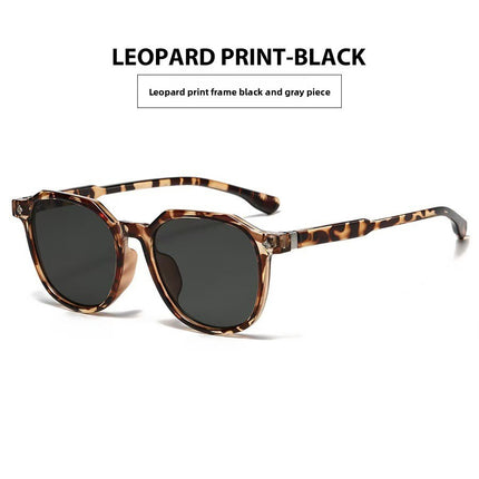 Women's Round Frame Polarized Sunglasses Fashion UV400