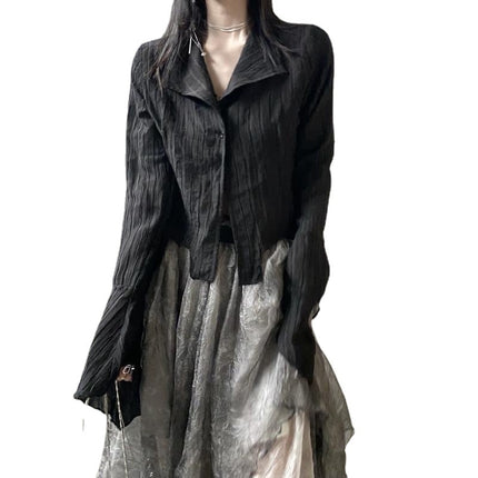 Gothic Dark Style Long Sleeve Shirt
