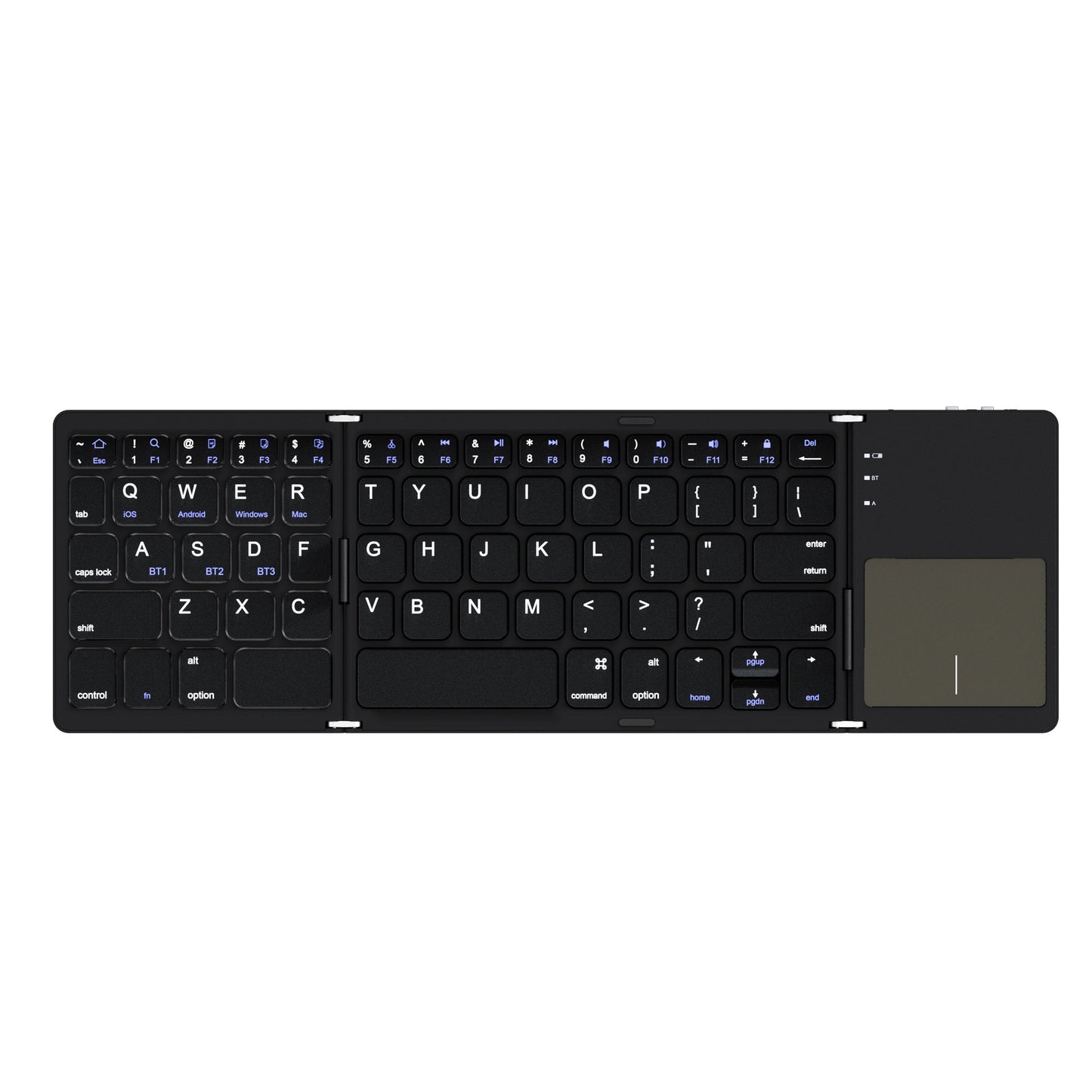 Tri-Fold Bluetooth Keyboard