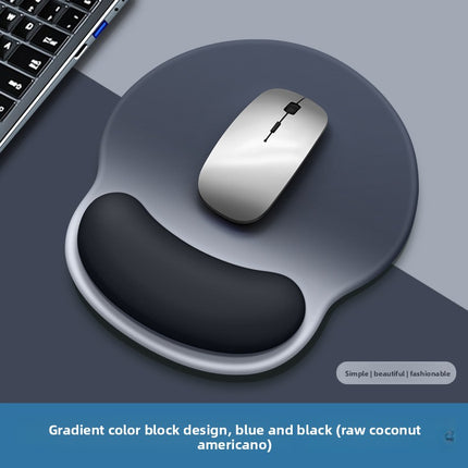 Gradient Ergonomic Mouse Pad with Wrist Support