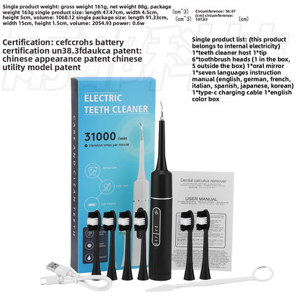 Round-head rotating electric toothbrush