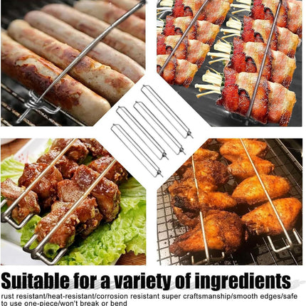 Stainless Steel Barbecue Grill Fork