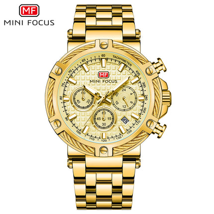 Mini Focus Mens Quartz Watch with Luminous Feature