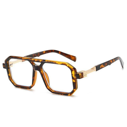 Square Double Bridge Sunglasses