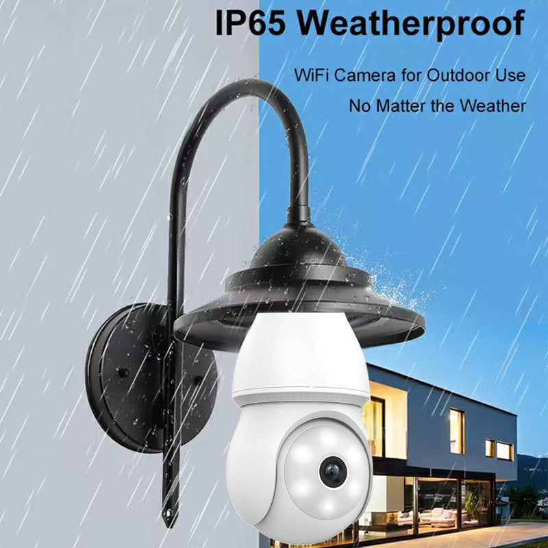 Light bulb surveillance camera