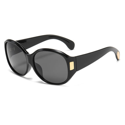 Polarized UV Protection Sunglasses with Geometric Design