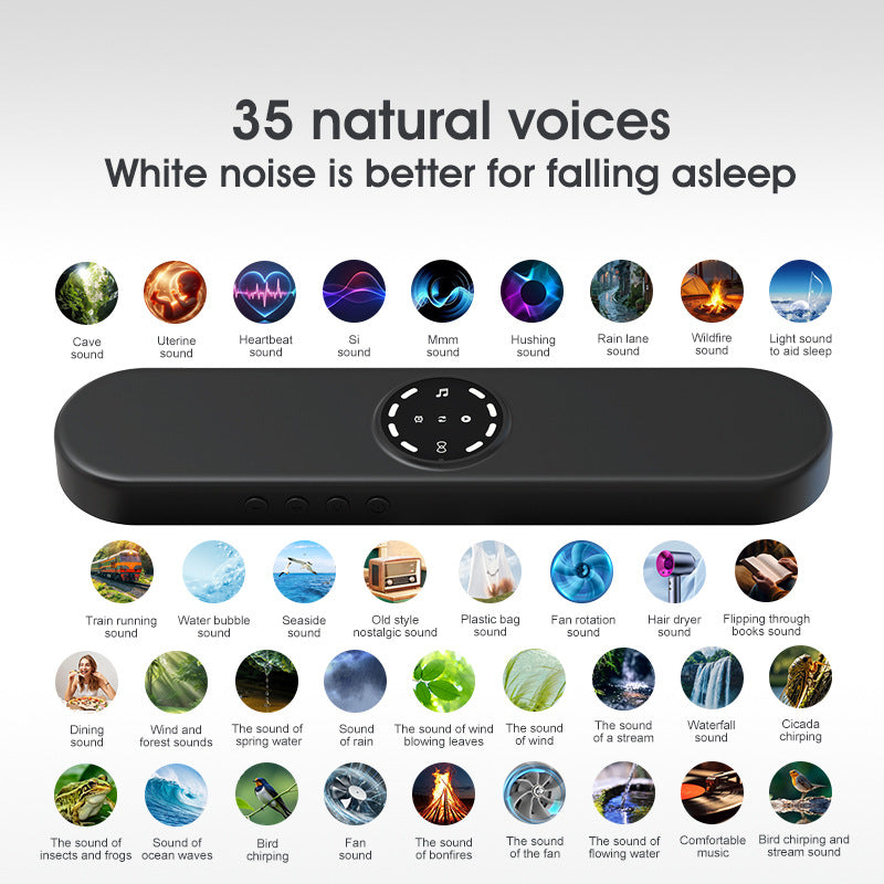 Bone Conduction Bluetooth Sleep Speaker with Timer