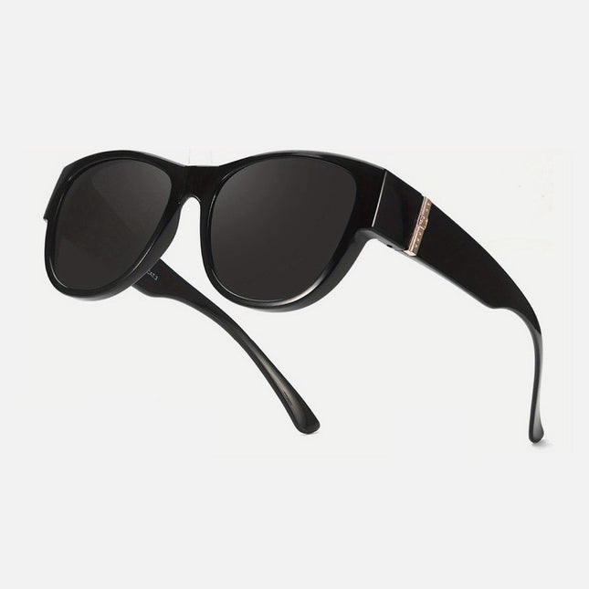 UV-protective driving sunglasses