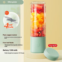 Household Portable Juicer Cup Rechargeable Electric Vegetable And Fruit Multifunctional Mini Blender
