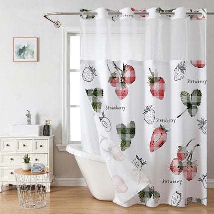 Digital Print Waterproof Shower Curtain