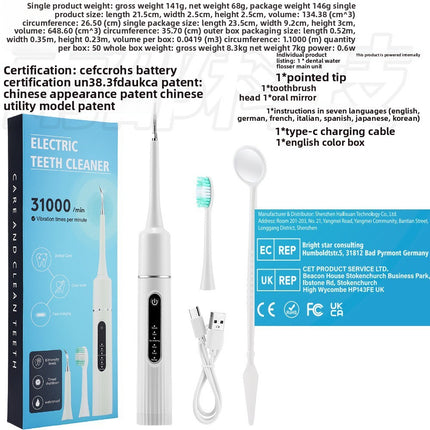 Round-head rotating electric toothbrush