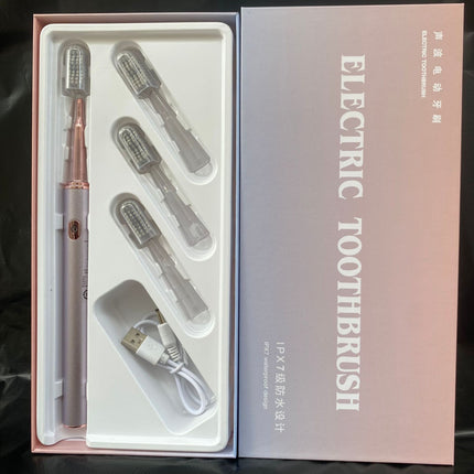Rechargeable Sonic Electric Toothbrush with Soft Bristles