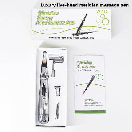 Laser Acupuncture Pen Meridian Massage Therapy Device