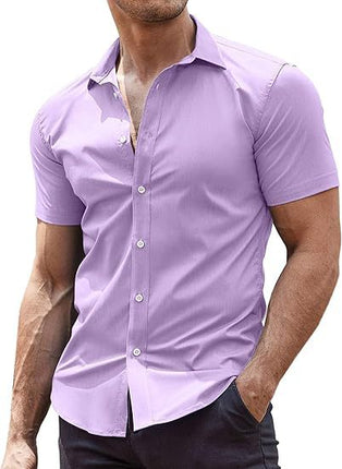 Casual men's simple shirt