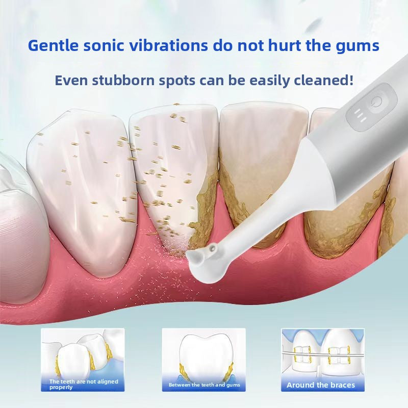 Ultrasonic Teeth Cleaning Polisher with 6 Heads