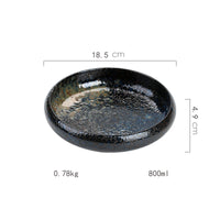 Creative Household Japanese Kiln-formed Ceramic Plates