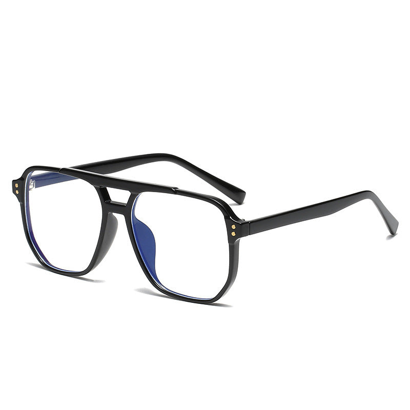 Retro Square Anti Blue Light Glasses Frame