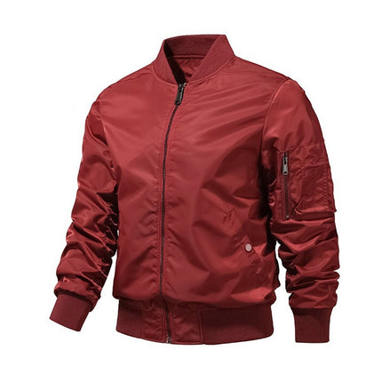 Men?s flight jacket outerwear