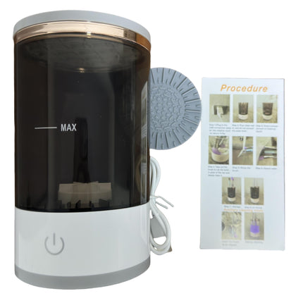 Electric cleaner for makeup brushes