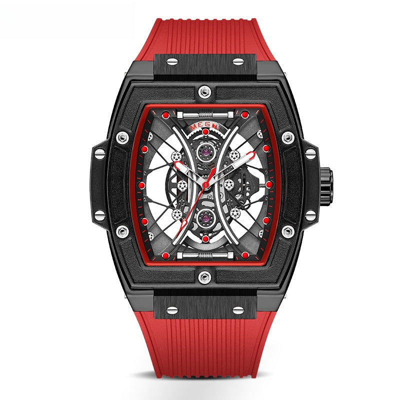 Megir Men's Square Luminous Sports Watch