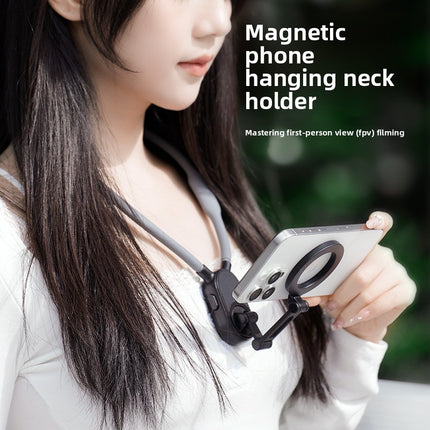 Neck Mount Magnetic Holder for Action Camera and Phone