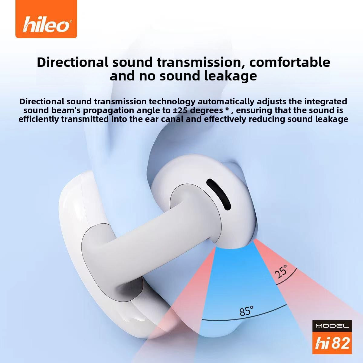 Wireless Bone Conduction Ear Clip Headphones