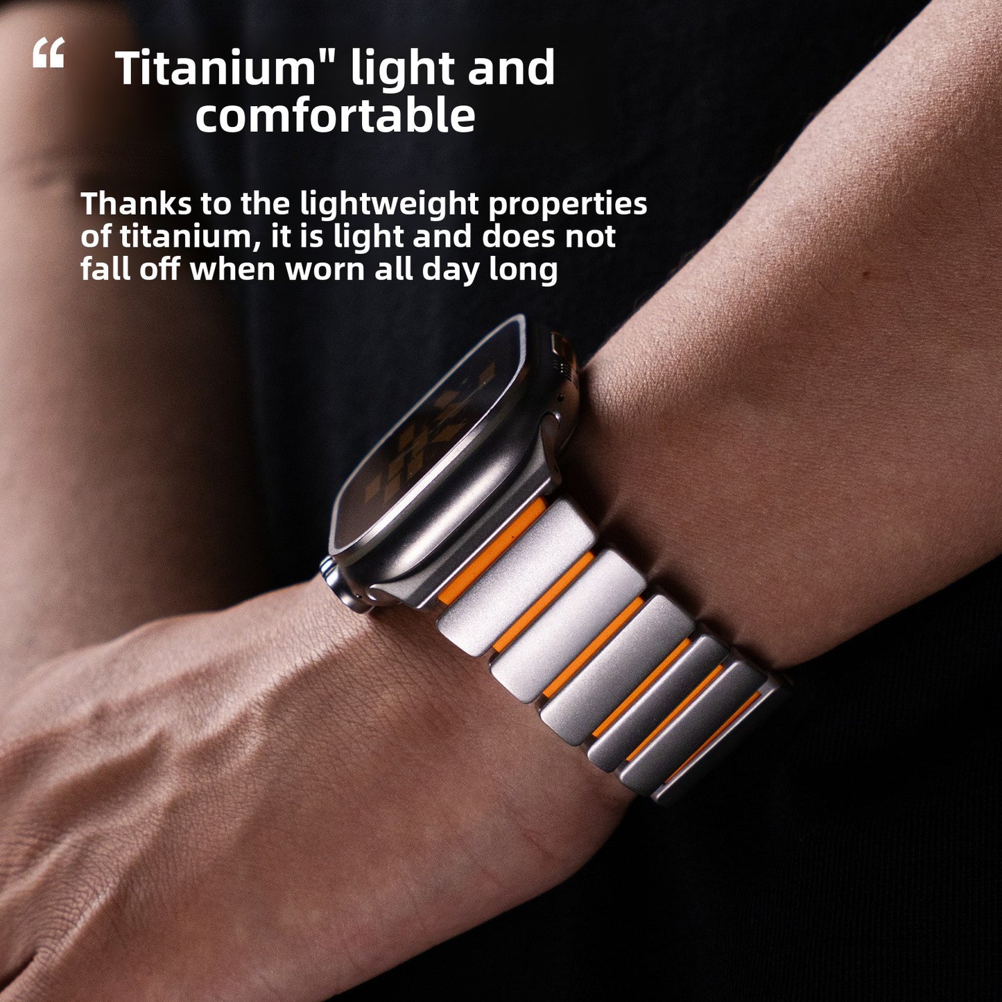 Apple Watch Strap Magnetic Silicone Metal