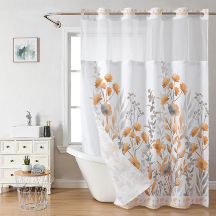 Double Layer Digital Print Shower Curtain