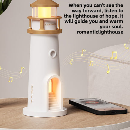 Bluetooth Speaker Night Light with Remote