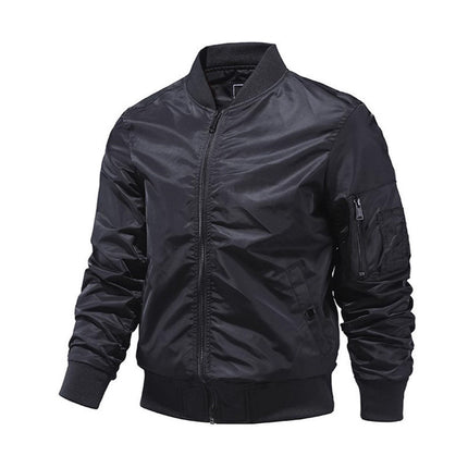 Men?s flight jacket outerwear