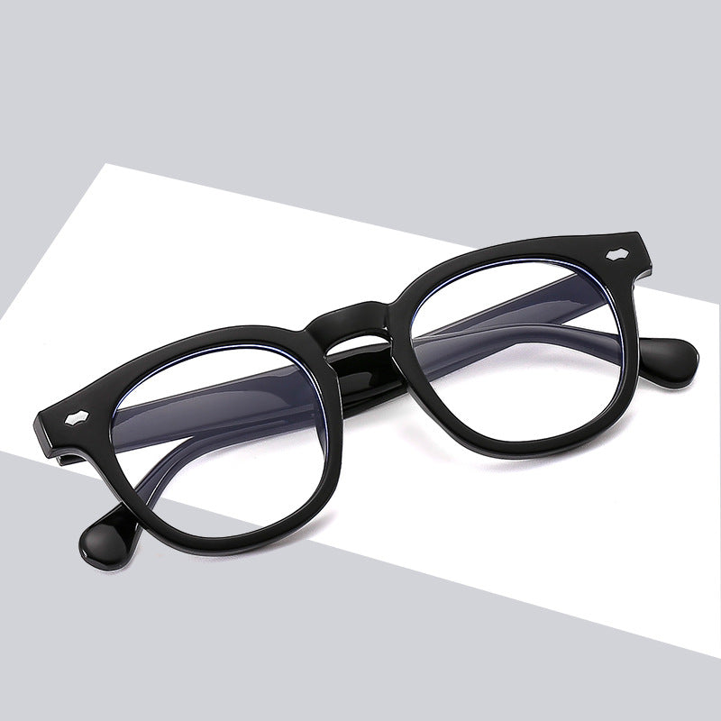 Retro Round Anti Blue Light Glasses