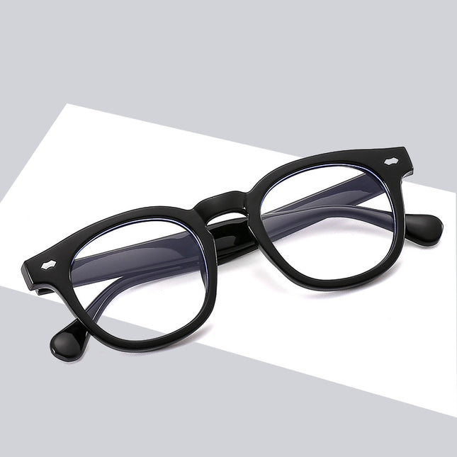 Retro Round Anti Blue Light Glasses