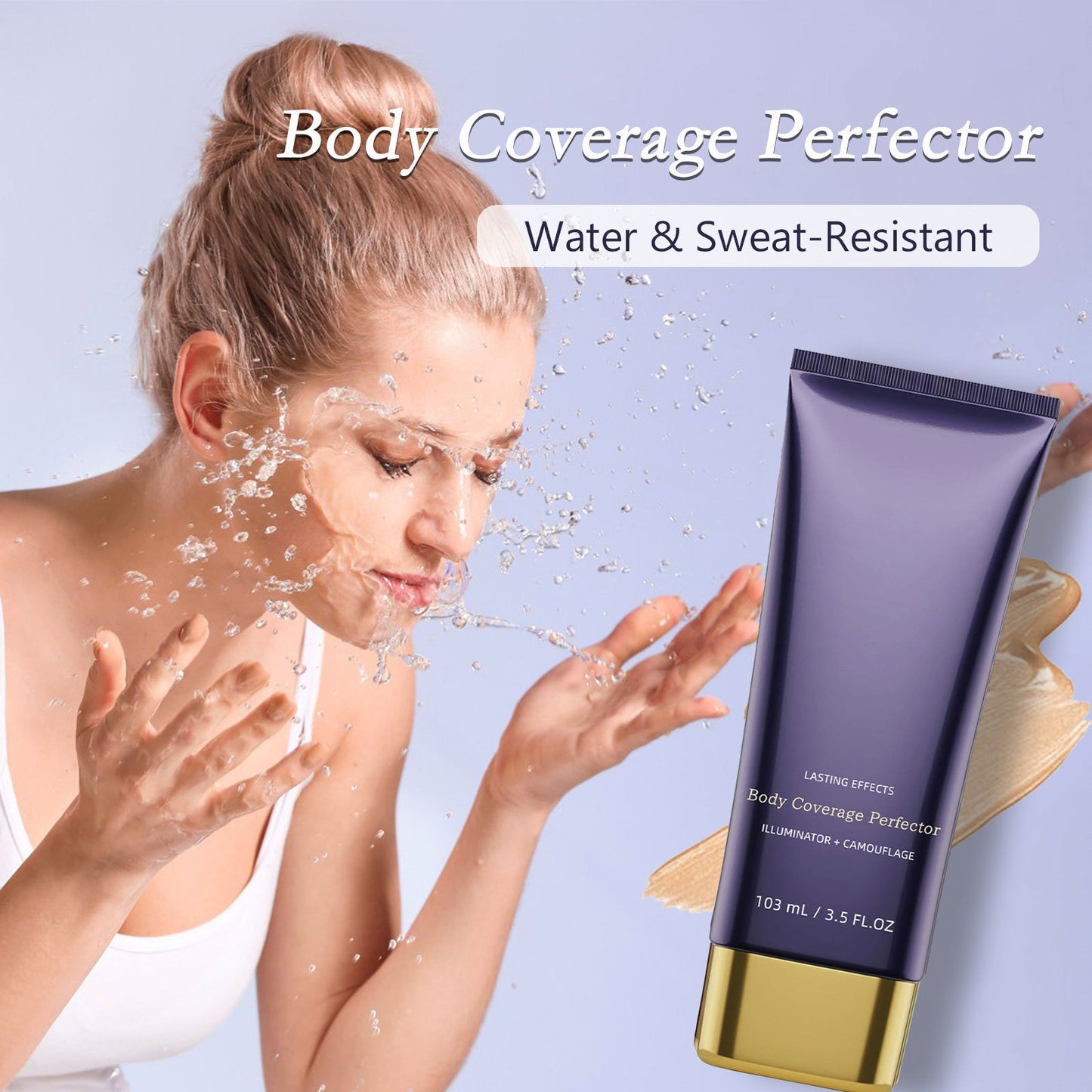 Waterproof Tattoo Concealer Cream with Full Coverage