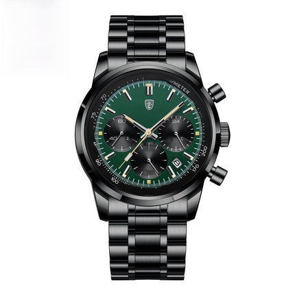 Mens Quartz Watch with Luminous Waterproof Features