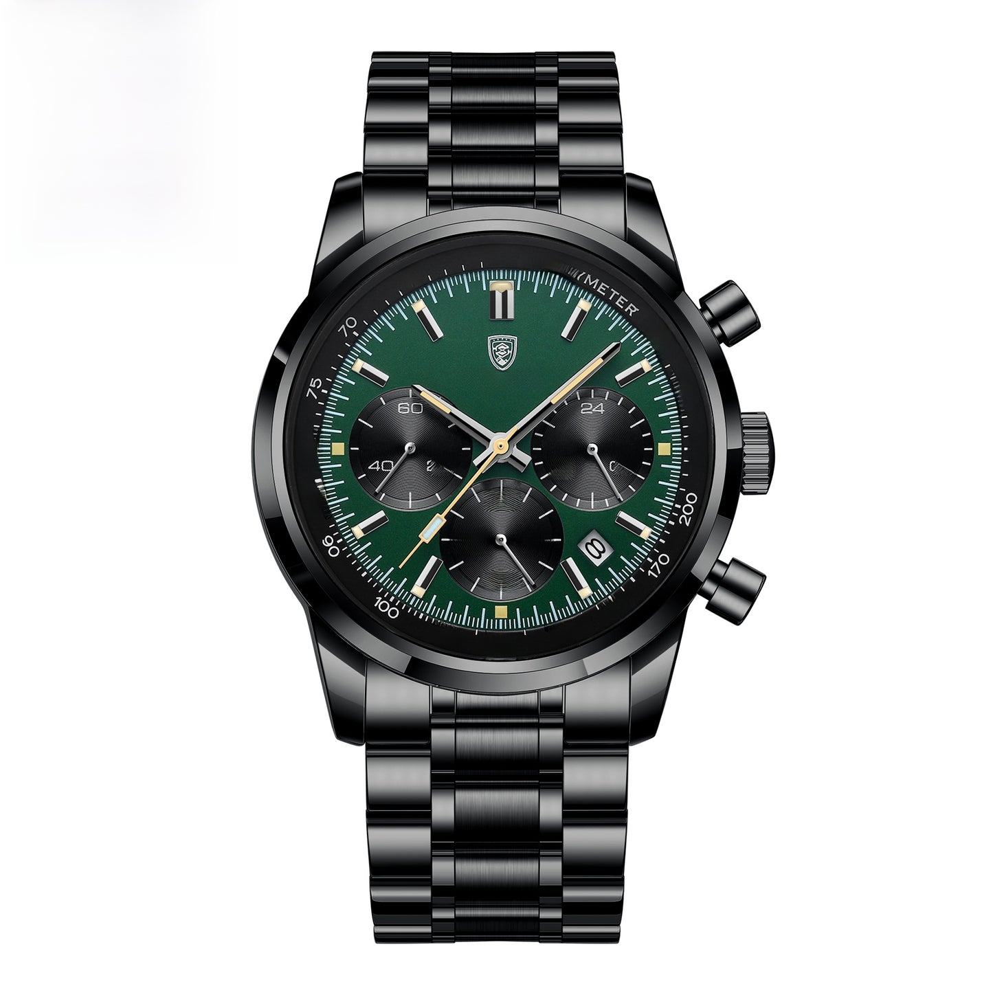Mens Quartz Watch with Luminous Waterproof Features