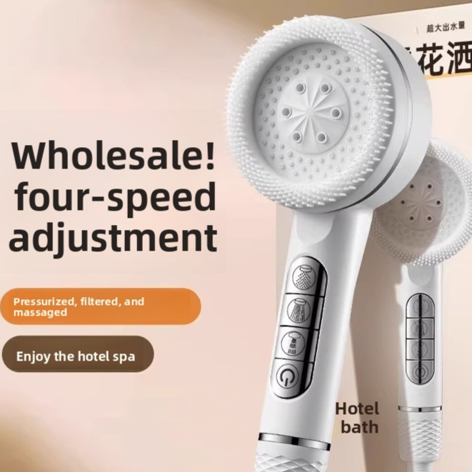Handheld Shower Head with Multiple Spray Modes