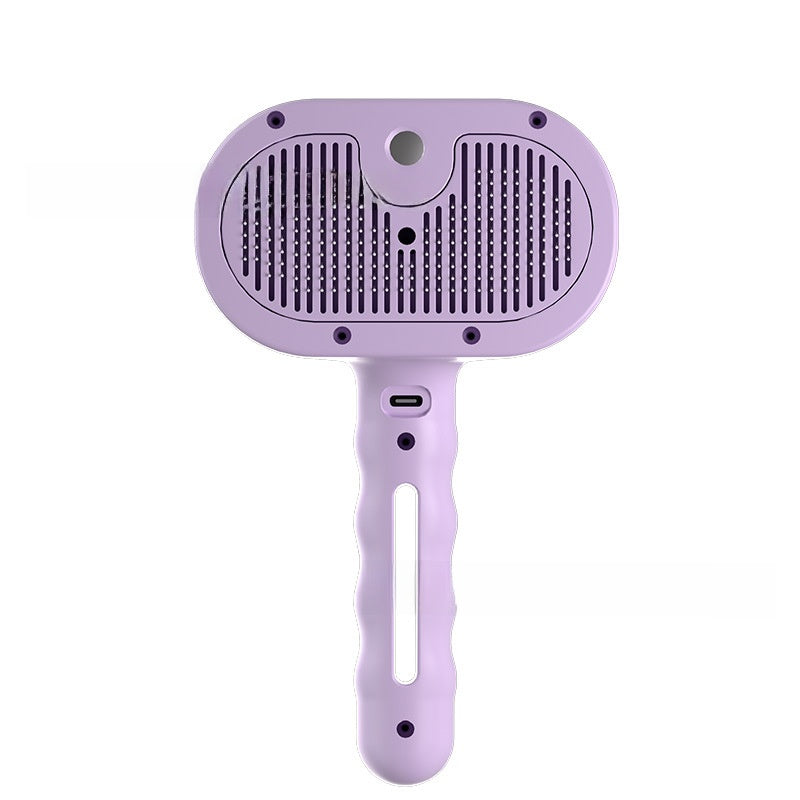 Electric Pet Grooming Spray Comb with Detangling Function