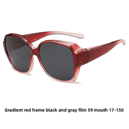 Polarized UV Protection TR90 Square Frame Sunglasses