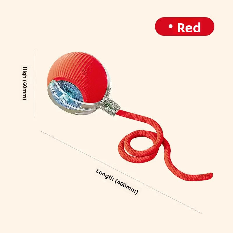 Automatic Interactive Dog Toy Ball with Obstacle Avoidance