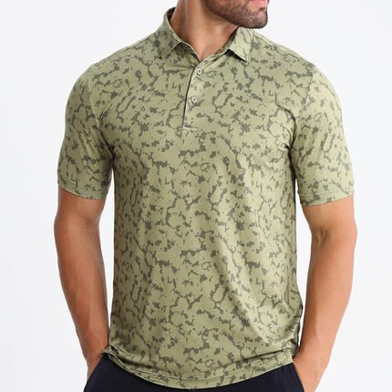 Mens Quick-Dry Golf Polo Shirt