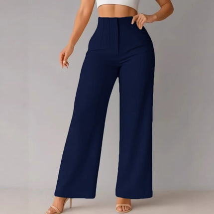 Womens High Waist Wide Leg Pants
